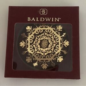 Baldwin 24k Christmas ornament